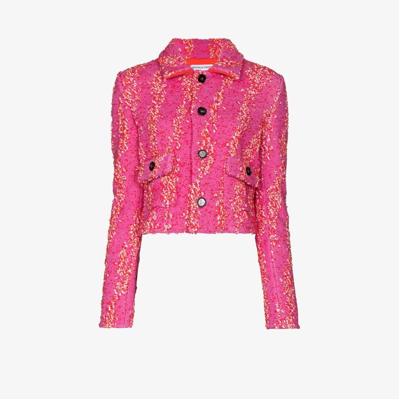 Cropped BouclÃ_x0083_Â© Blazer