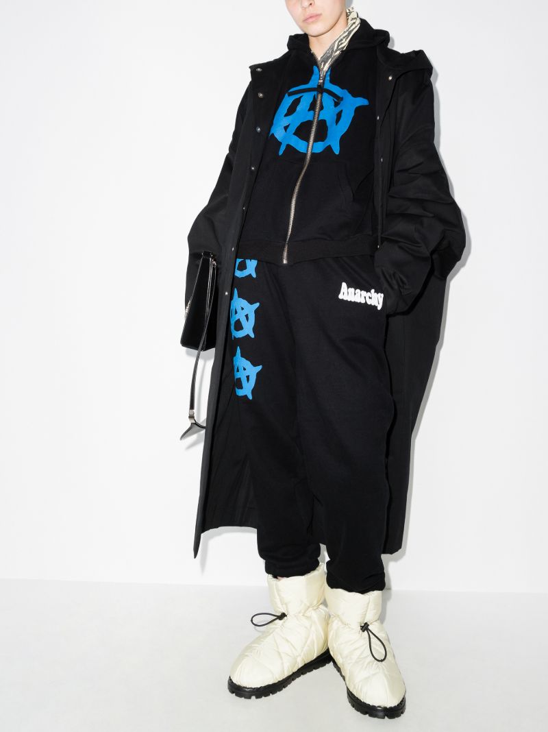 Anarchy Print Track Pants