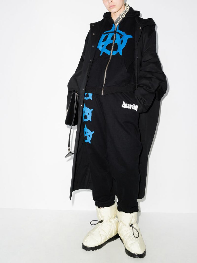 Anarchy Print Track Pants