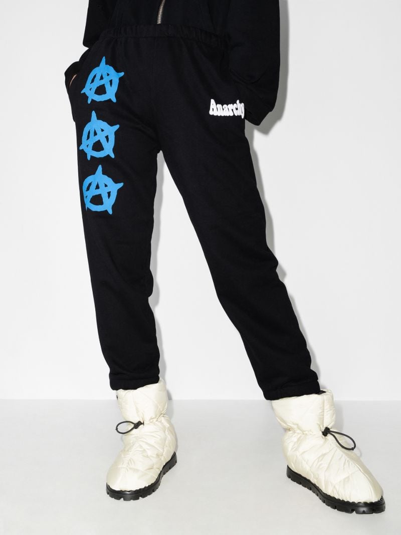 Anarchy Print Track Pants