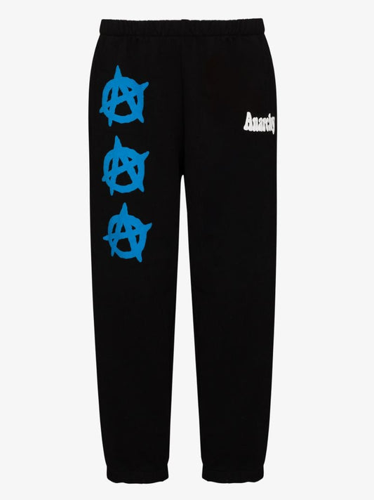 Anarchy Print Track Pants