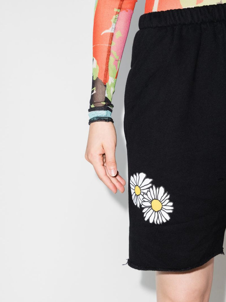 Daisy Print Shorts