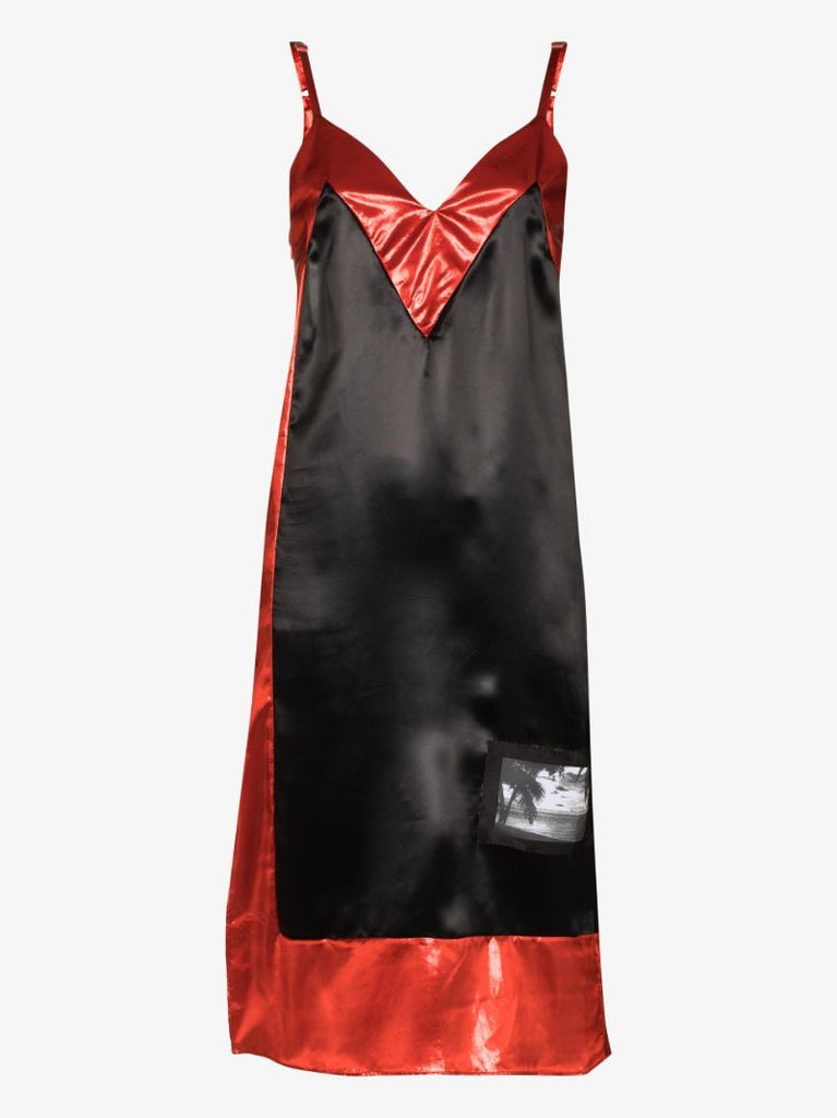 Two Tone Slip Dress