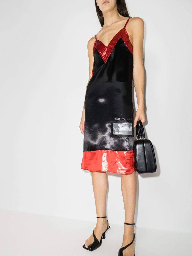 Two Tone Slip Dress