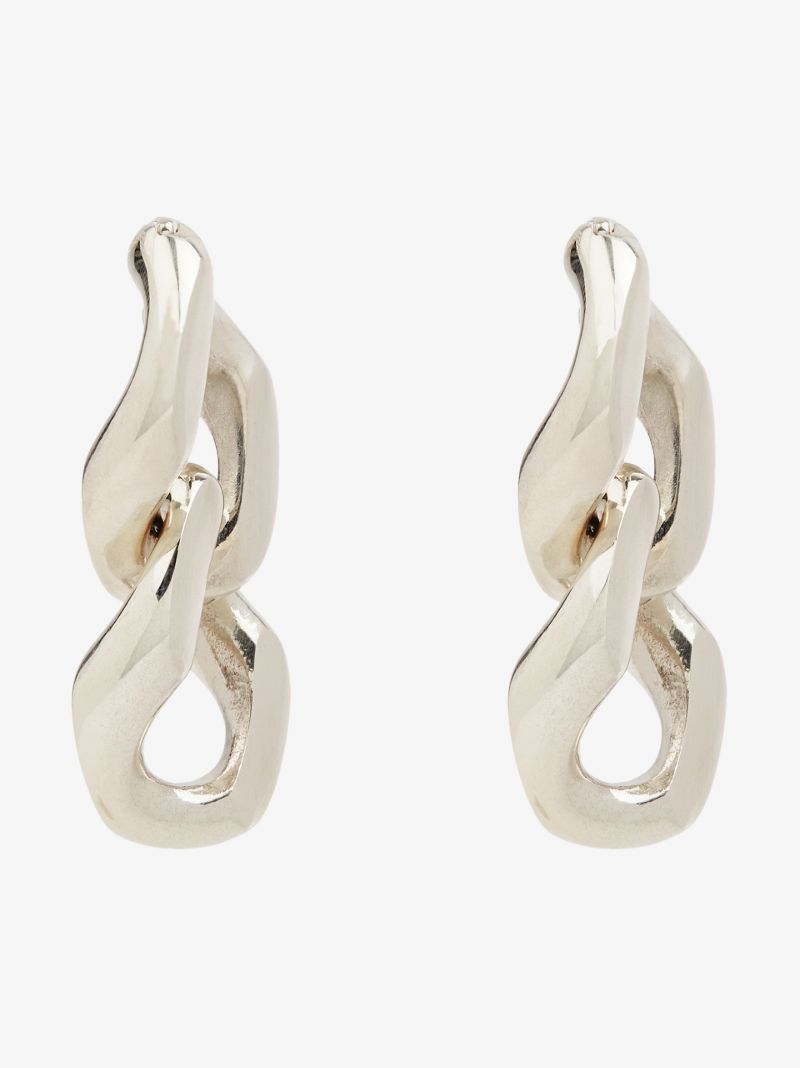 Sterling Silver Chains Earrings
