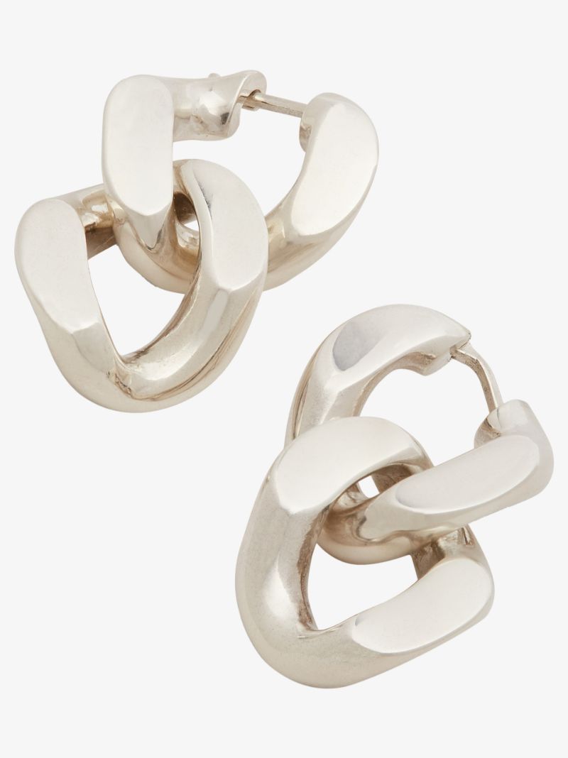 Sterling Silver Chains Earrings