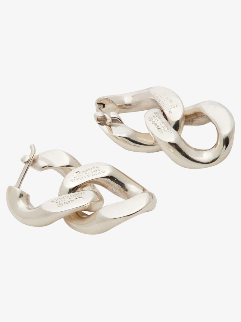 Sterling Silver Chains Earrings
