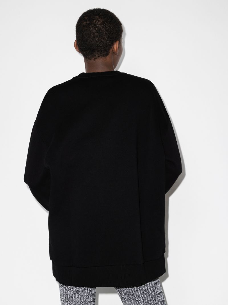 Rave Print Cotton Sweatshirt