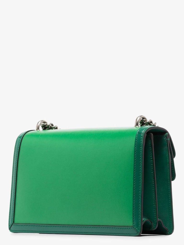 Green Dionysus Small Leather Shoulder Bag