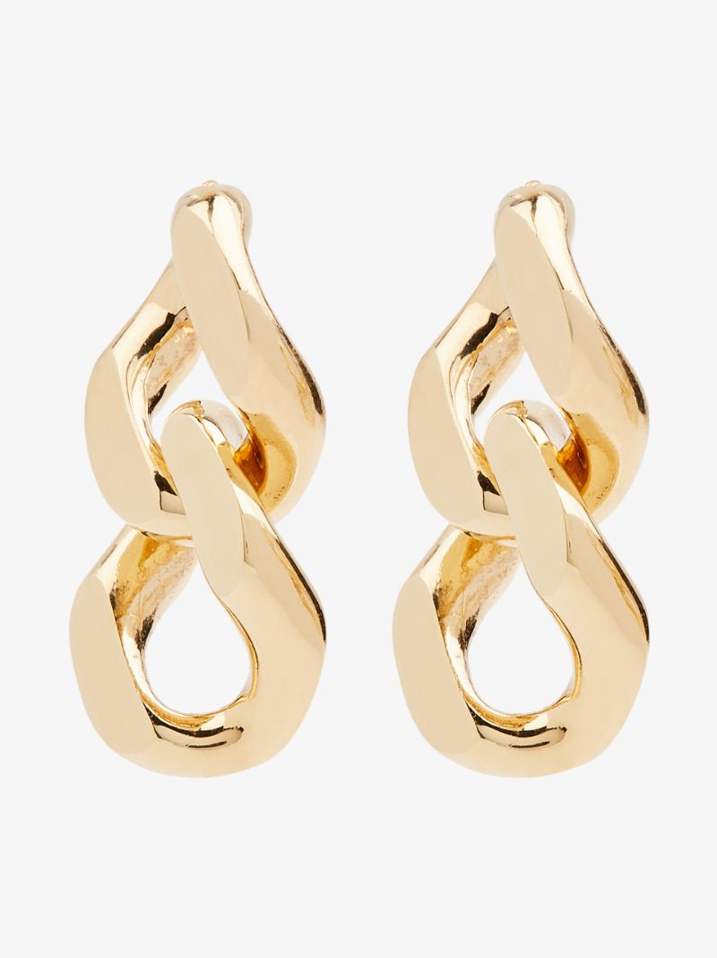 Gold-plated Chains Earrings