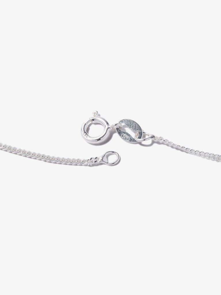 Sterling Silver the Rose Sapphire Necklace