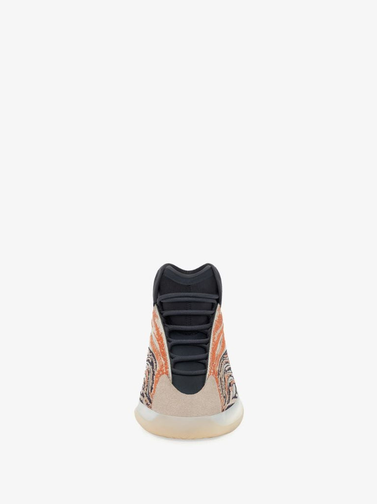 Black and Orange Qntm Flash Orange Sneakers