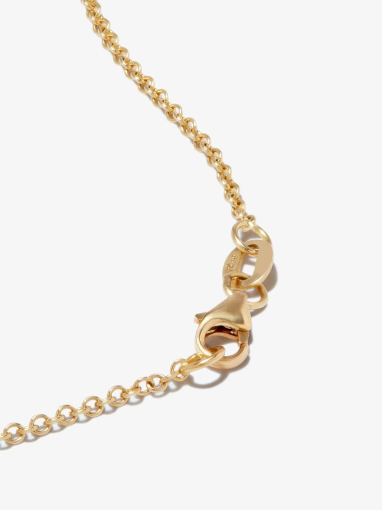18k Yellow Gold Graduated Diamond Necklace