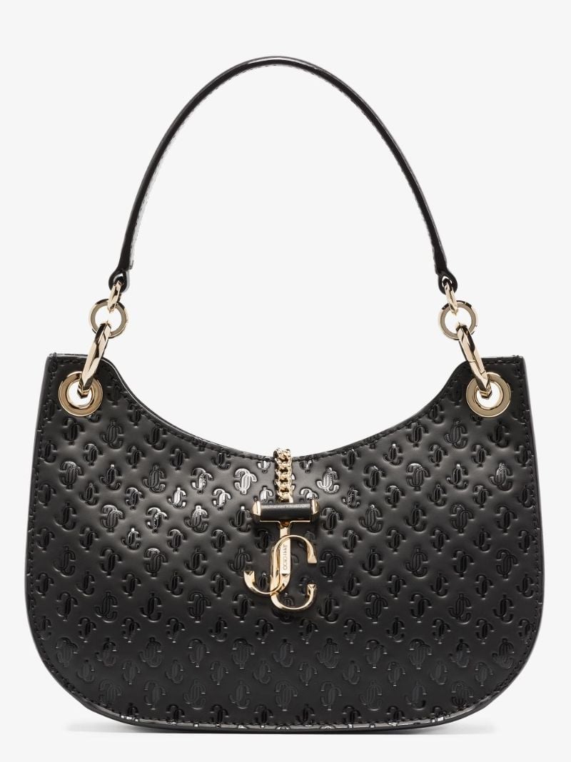 Black Varenne Small Leather Shoulder Bag