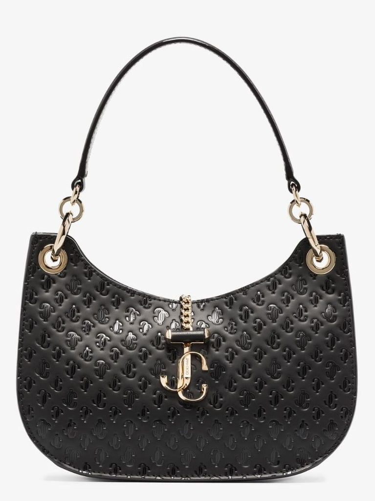 Black Varenne Small Leather Shoulder Bag