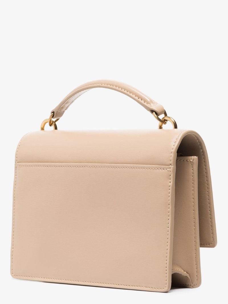 Neutral Sunset Leather Mini Bag