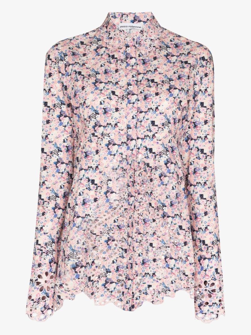 Floral Broderie Anglaise Shirt