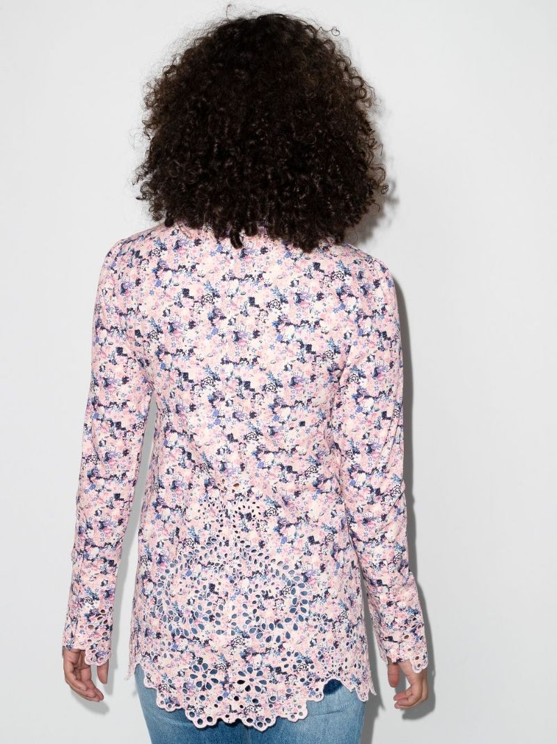 Floral Broderie Anglaise Shirt