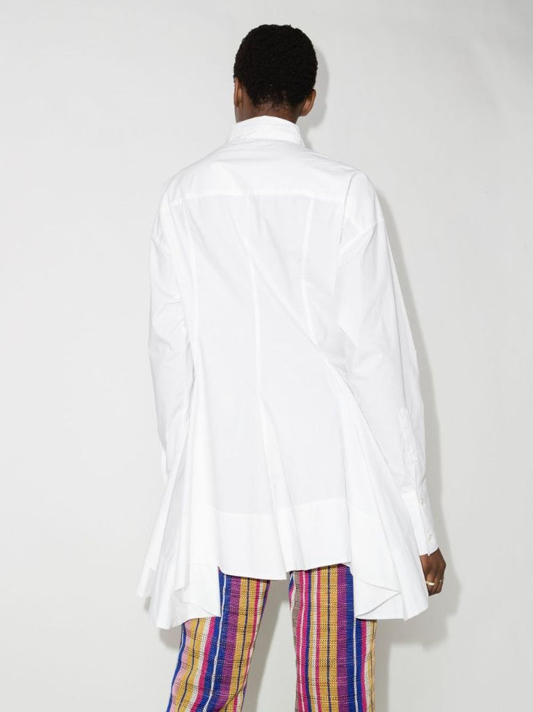 Fitted Waist Flared Shirt