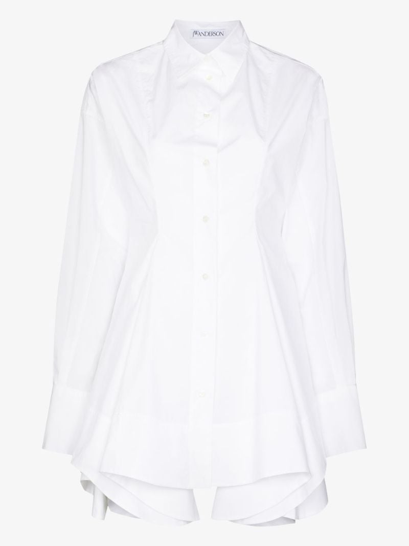Fitted Waist Flared Shirt
