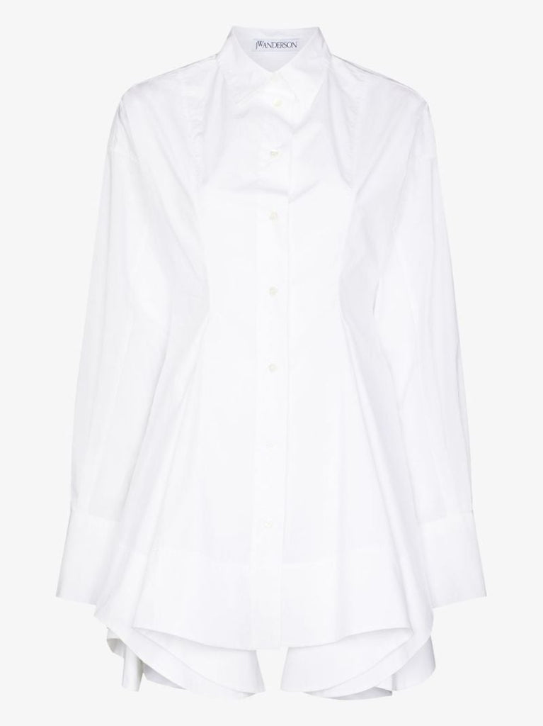 Fitted Waist Flared Shirt