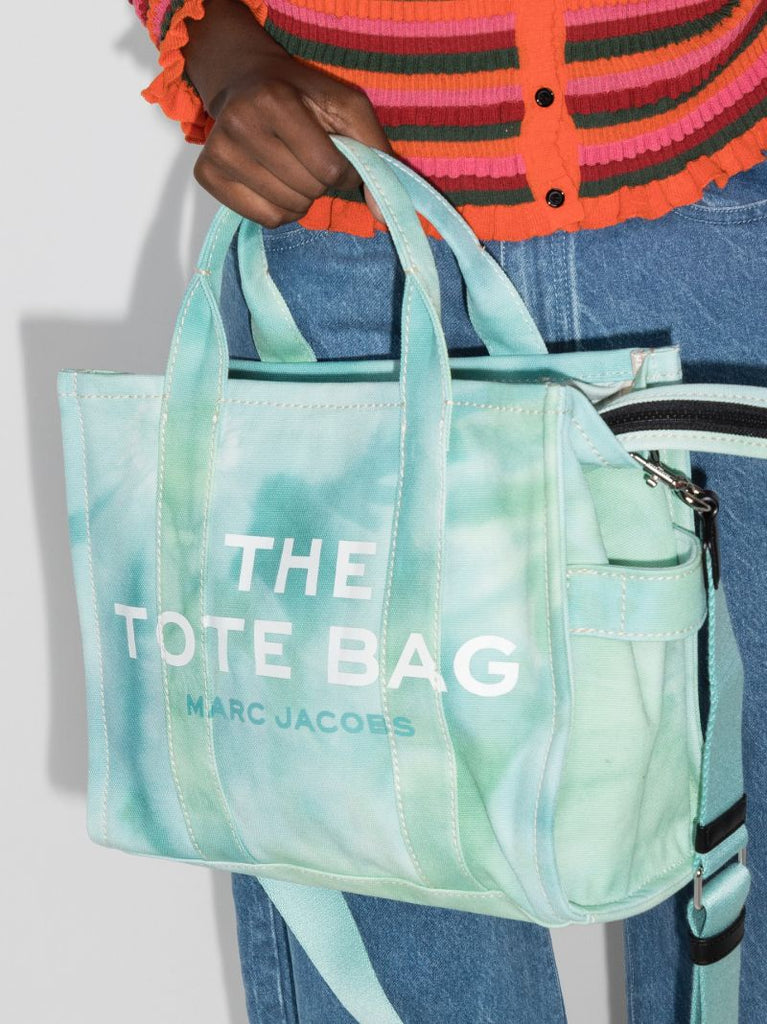 Blue the Tie-dye Small Tote Bag