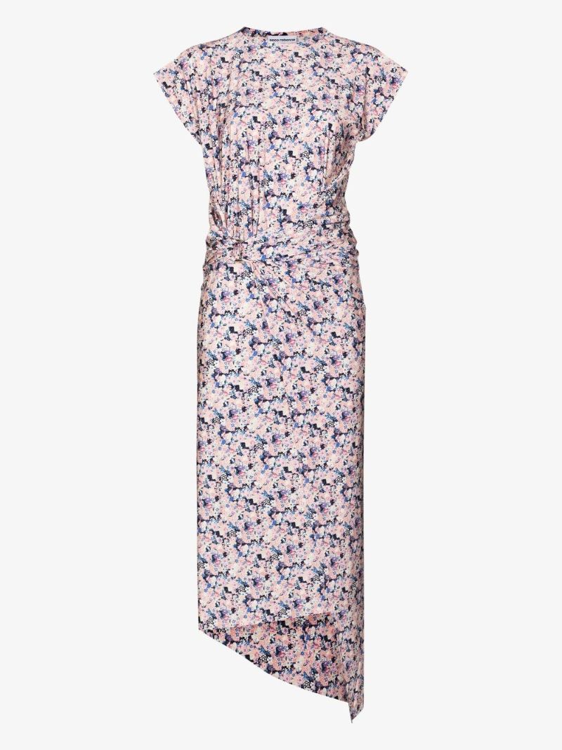 Floral Gathered Dress
