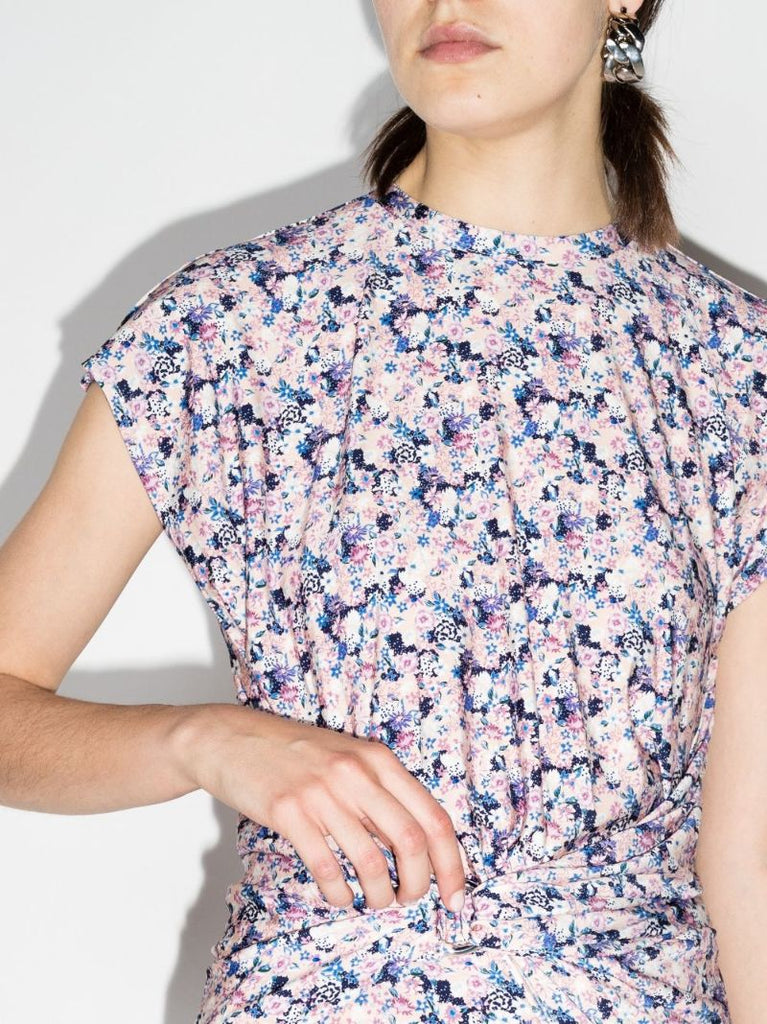 Floral Gathered Dress