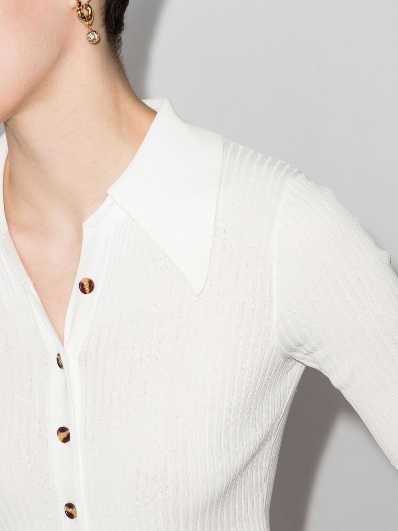 Gaya Ribbed Knit Shirt