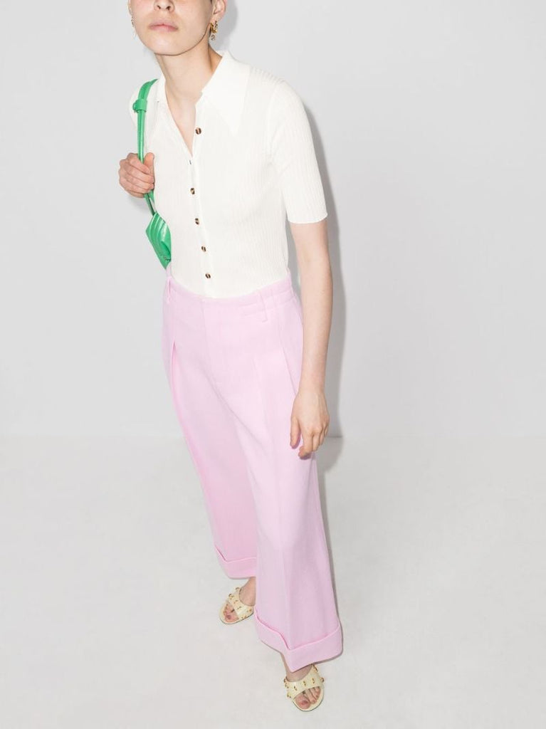 Gaya Ribbed Knit Shirt