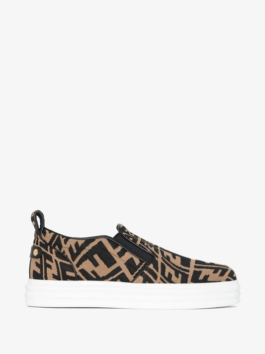 Brown Rise Ff Vertigo Sneakers