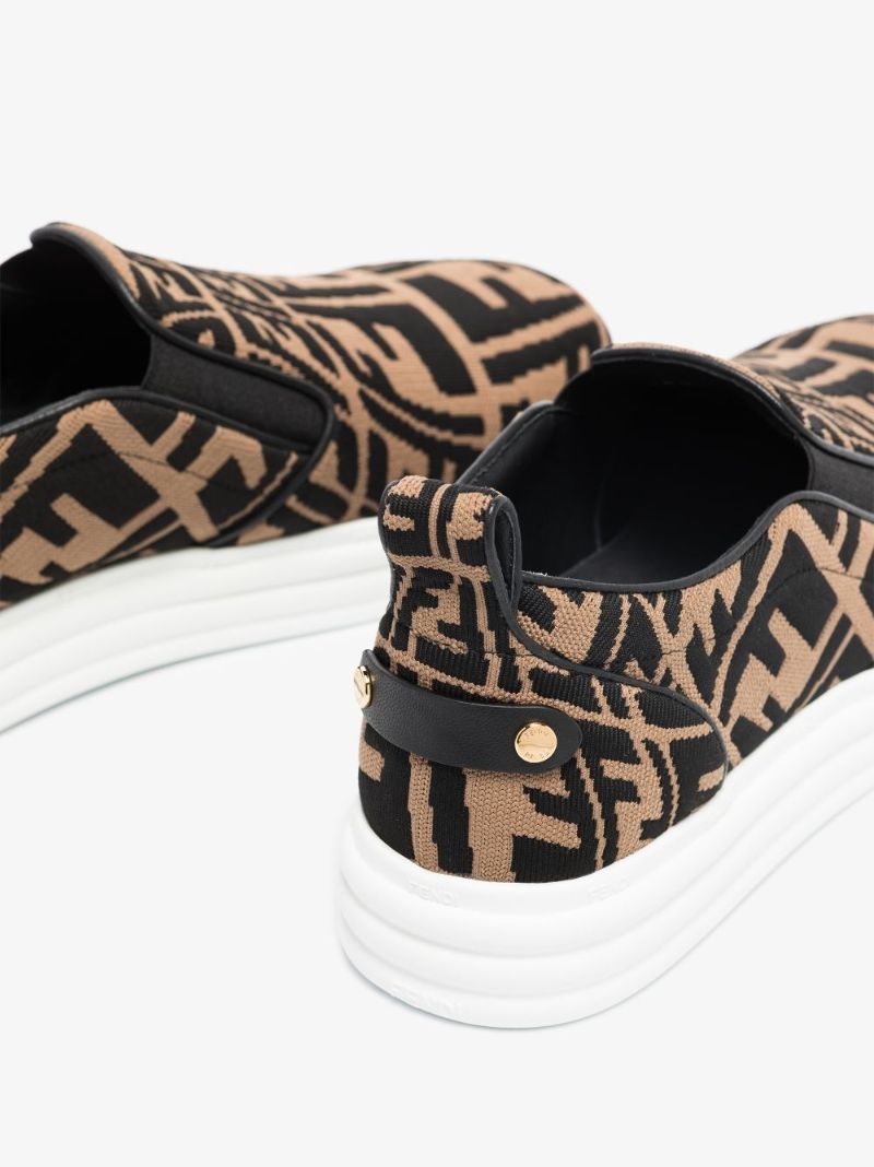 Brown Rise Ff Vertigo Sneakers