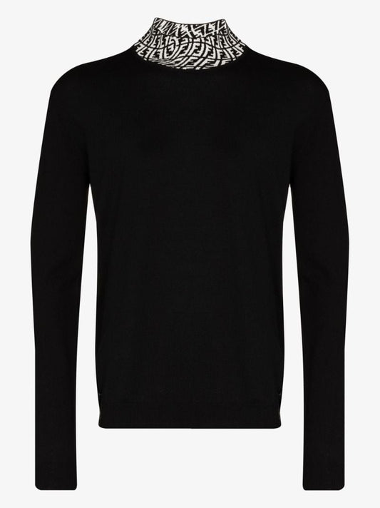Lupetto Ff Vertigo Trim Sweater