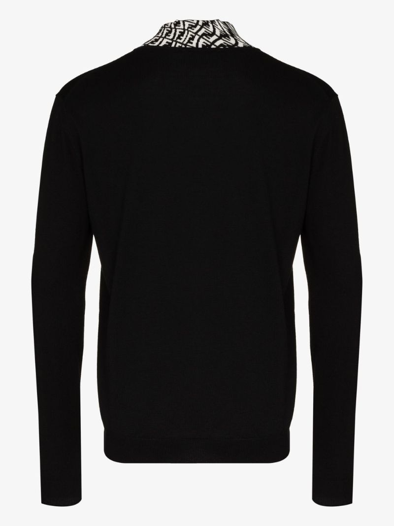 Lupetto Ff Vertigo Trim Sweater