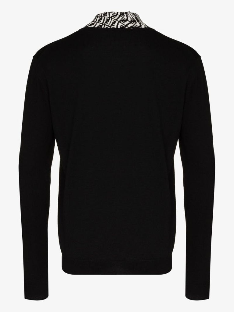 Lupetto Ff Vertigo Trim Sweater