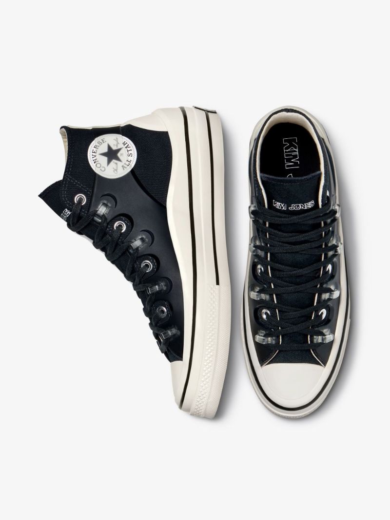X Kim Jones Black Chuck 70 High Top Sneakers