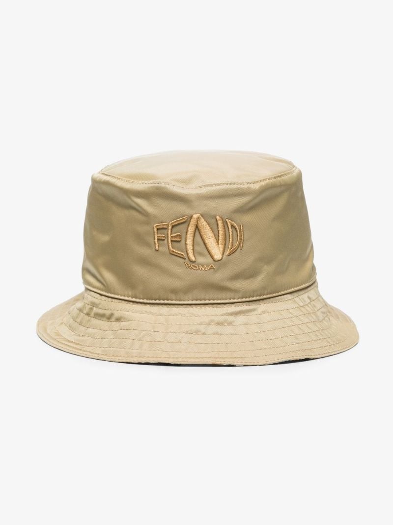 Neutral Ff Vertigo Logo Bucket Hat