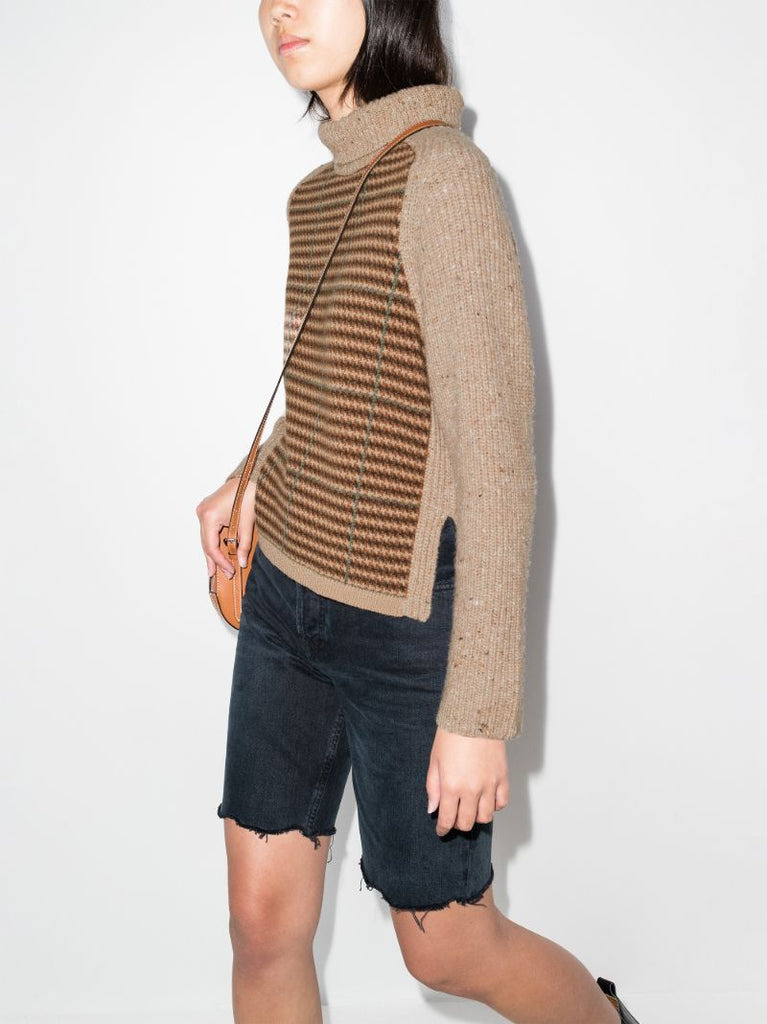Roll Neck Wool Sweater