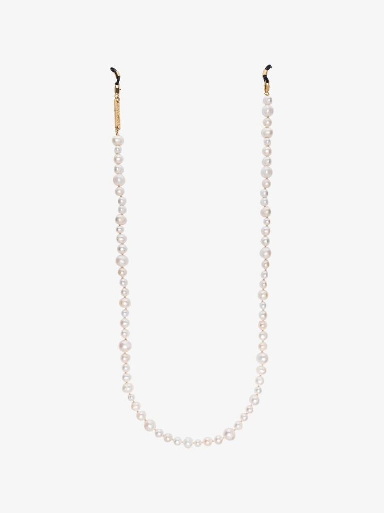 White Pearly Queen Sunglasses Chain