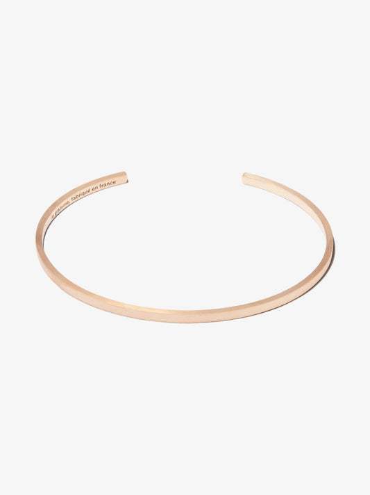 18k Red Gold Le 7g Brushed Ribbon Bracelet