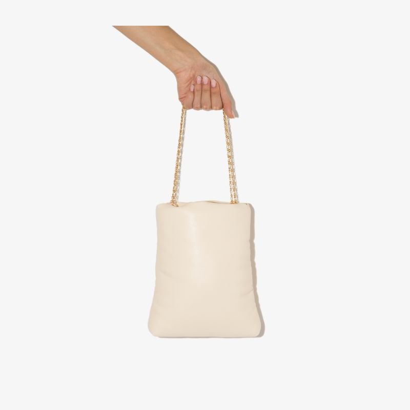 Neutral Noelani Vegan Leather Tote Bag