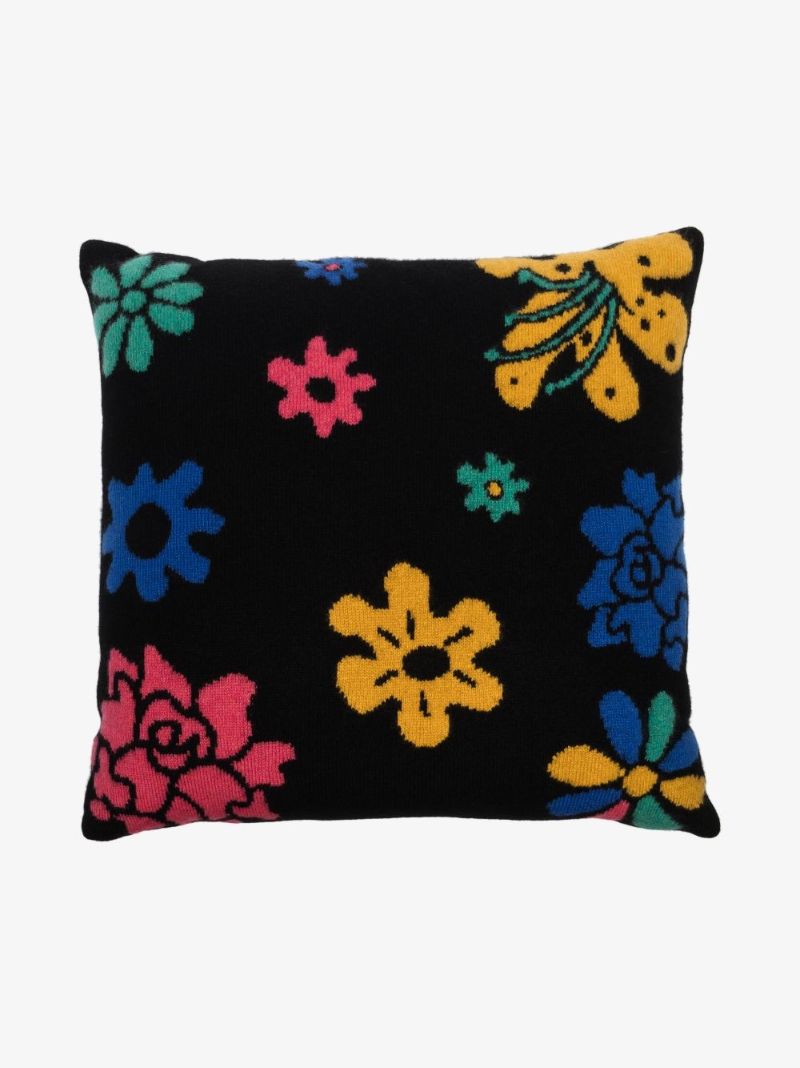 Sound Flowers Cashmere Cushion