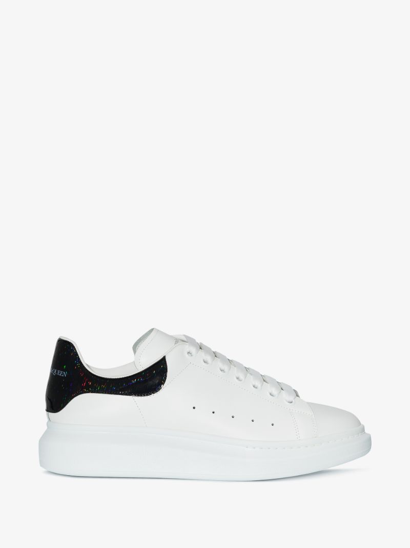 White and Black Oversized Sneakers
