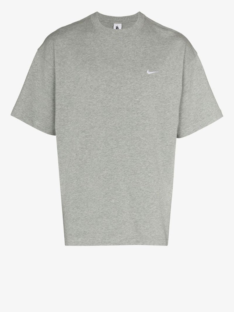 Grey Nrg Solo Swoosh Cotton T-shirt