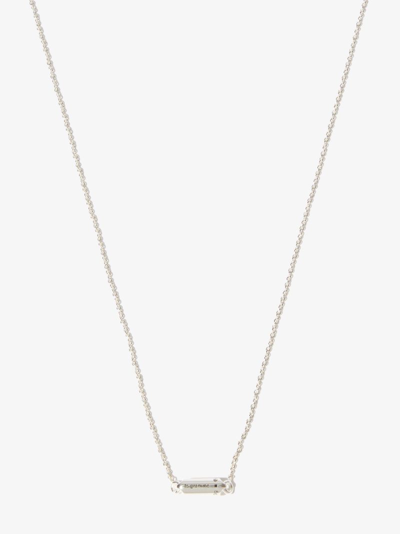 Sterling Silver La 3g Segment Polished Necklace