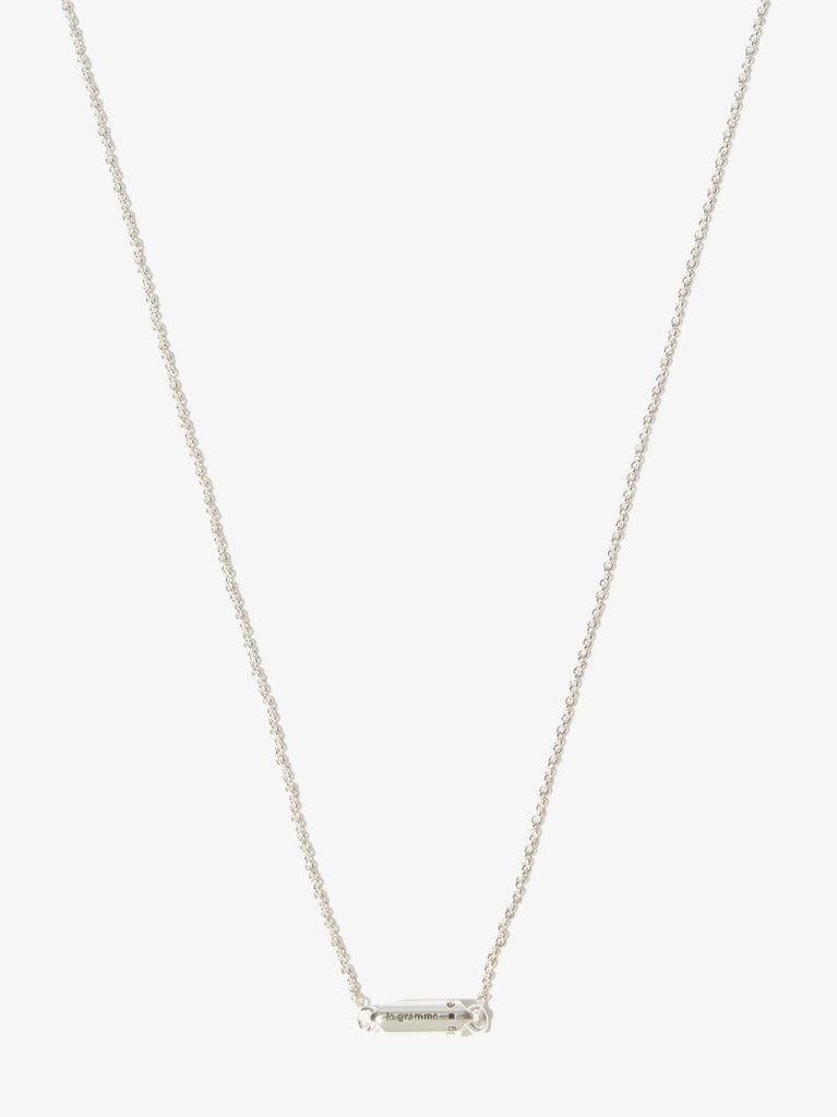 Sterling Silver La 3g Segment Polished Necklace