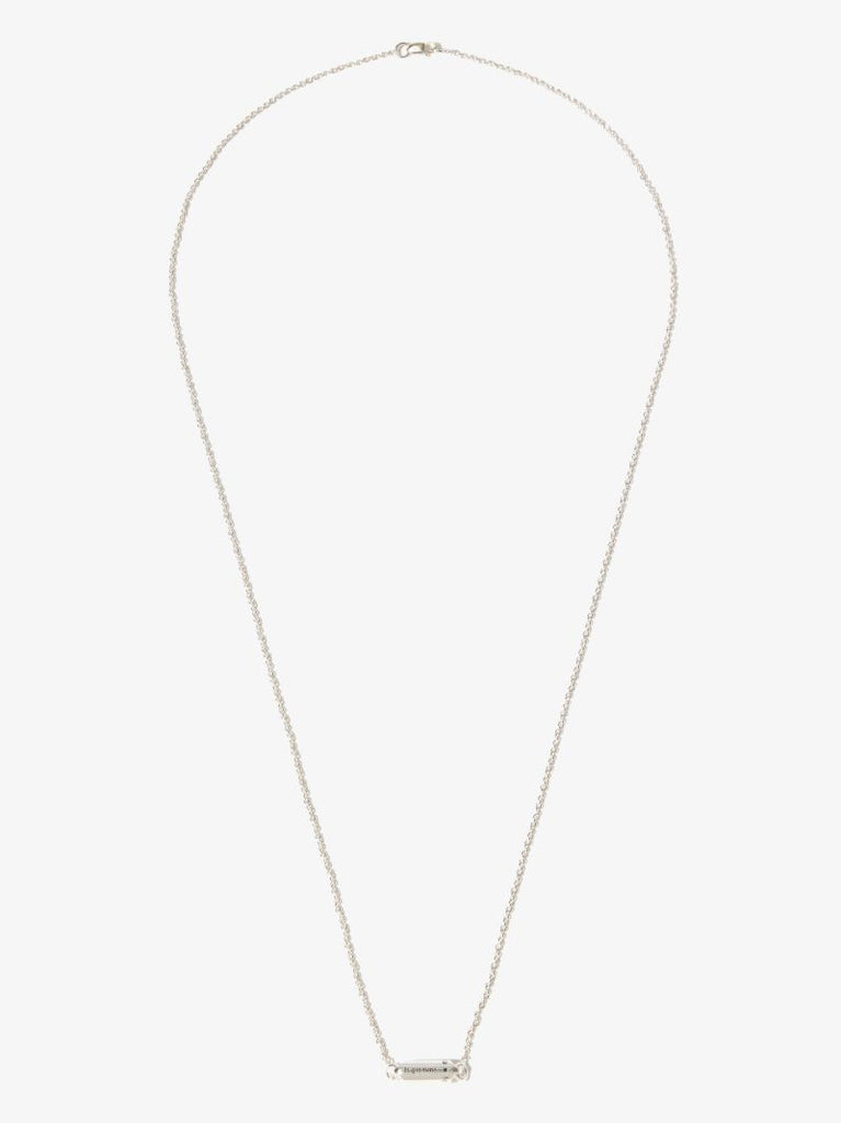 Sterling Silver La 3g Segment Polished Necklace