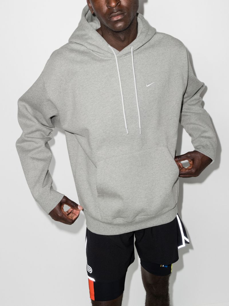 Grey Nrg Solo Swoosh Hoodie
