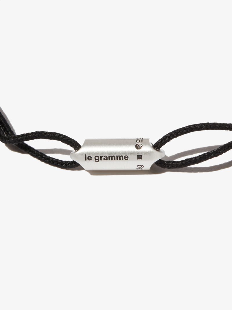 Sterling Silver Le 3g Segment Cord Bracelet