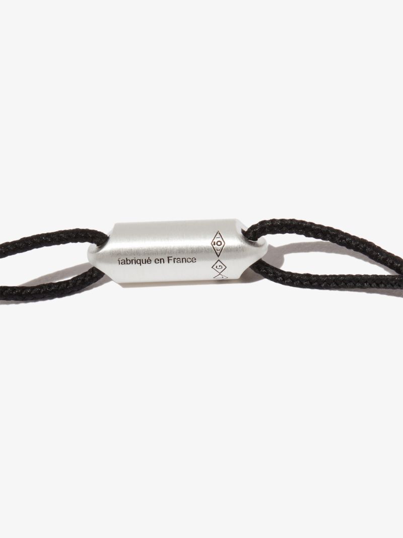 Sterling Silver Le 3g Segment Cord Bracelet
